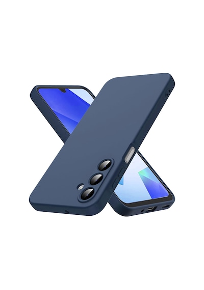 Samsung Galaxy A57 İle Uyumlu Kılıf Içi Kadife Lansman Tasarım Telefon Kılıfı Kapak Lacivert