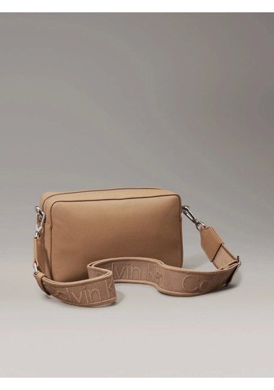 Ck Must Conv Camera Bag Cavıar Bej