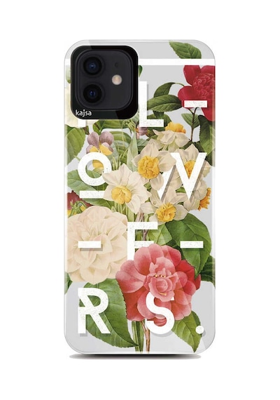 Kajsa Apple Uyumlu iPhone 12 Pro Kılıf Çiçek Desenli Kajsa Floral Kapak ZORE-216573
