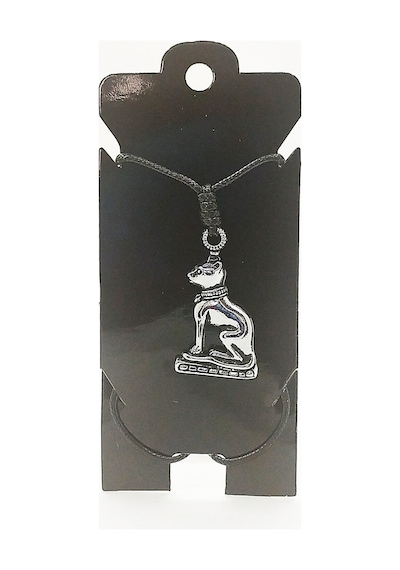 Kore İp Askılı Ve Krom Çelik Kaplamalı Unisex Tribal Kolye Kkrm-04 Gümüş6