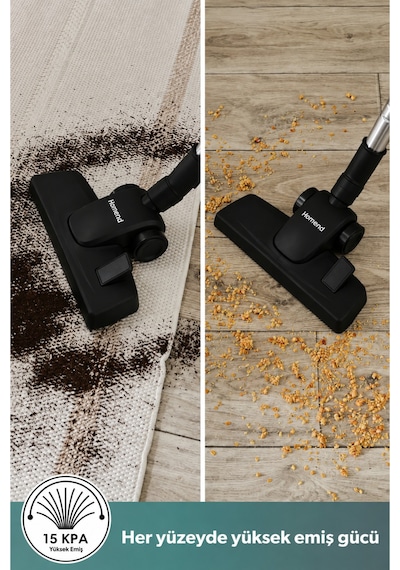 Homend Dustroyer 1255H  Yatay Süpürge