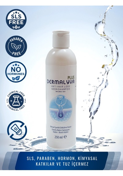 Dermalyva 15 Aktifli Saç Ekimi Sonrası Şampuan 250 ML