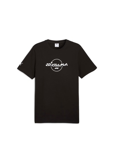 Puma F1 Japan Erkek Siyah Günlük Stil T-shirt 63017501 1637349 SIYAH