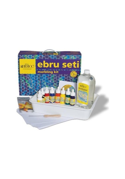 Artdeco Ebru Boyası Başlangıç Seti 8 Renk Y-016 ES-8