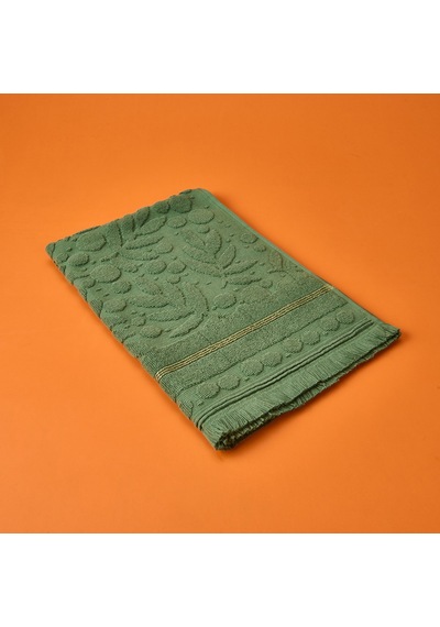 Soft Zeleno Ayak Havlusu - Gri - 50x70 Cm Renkli