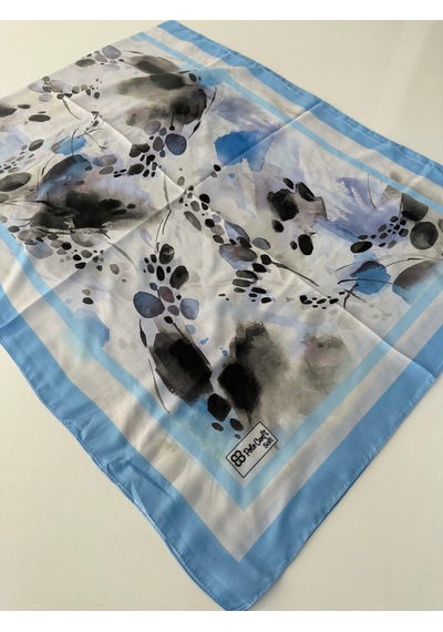 Polo Craft Soft Pamuklu Şal Mavi Serisi Fzy0807-48121 Çok Renkli
