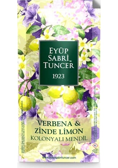 Eyüp Sabri Tuncer 13 x 18 Verbena & Zinde Kolonyalı Mendil 150'li