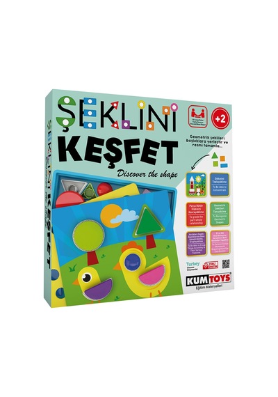 Redka Kumtoys Şeklini Keşfet - 3 Adet Tarı