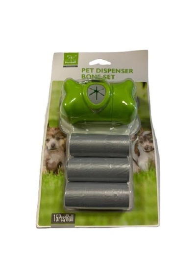 Nunbell 3'lü Rulo Poşetli Köpek Dışkı Aparatı