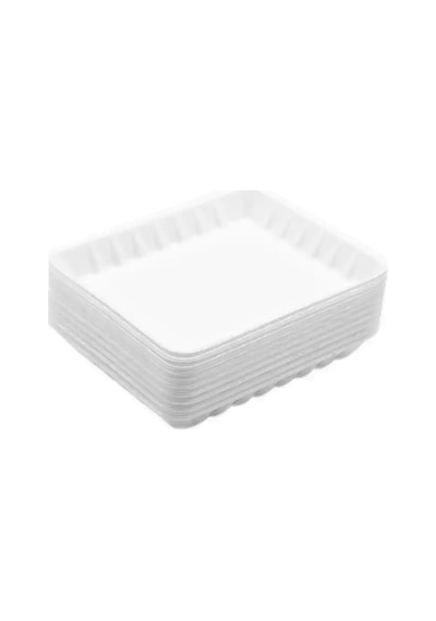 Tek Kullanımlık Mod 110 Köpük Kase Tabak - 21x30 Cm. - 10 Adetlik 10 Paket