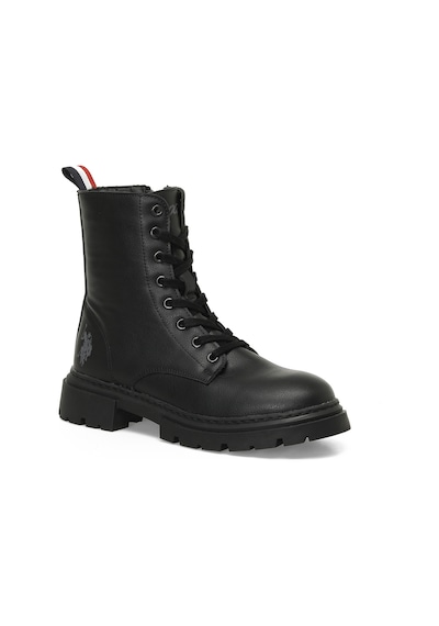 U.s. Polo Assn. Halles 4pr Siyah Kadın Bot 000000000101914243 Siyah