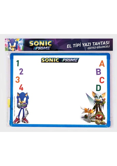 40x30 Cm Lisanslı Sonıc Yazı Tahtası 8615 Çok Renkli