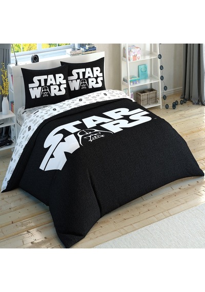 Taç - Star Wars Glow Lisanslı Çift Kişilik Nevresim Takımı Çok Renkli