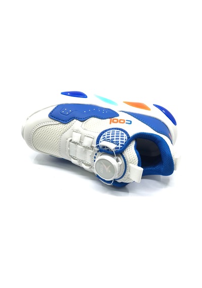 Cool Leon Akıllı Bağcıklı Işıklı Ortopedik Çocuk Spor Ayakkabı Mavi