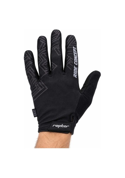 Raptor Matrıx Uzun Parmak Eldiven Comfort-gel - Graphite Grey - M Siyah