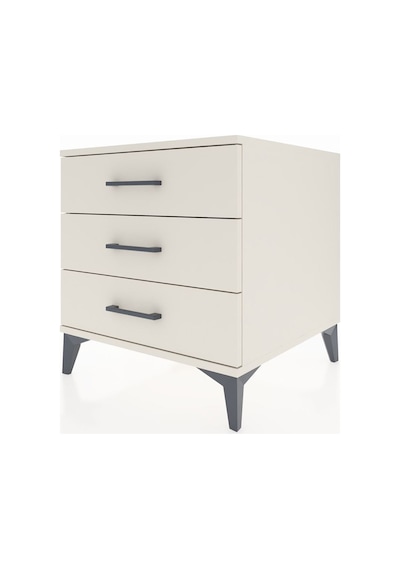 Kronos Komodin 3 Çekmeceli 60x59x64 Aytaşı-aytaşı Aytaşı