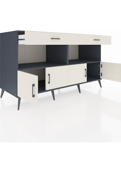 Kronos Konsol 2 Raflı 2 Çekmeceli 4 Kapaklı 176x59x99 Antrasit-aytaşı Aytası/aytası - Antrasıt Kronos Konsol 2 Raflı 2 Çekmeceli 4 Kapaklı 176x59x99 Antrasit-aytaşı Aytası/aytası - Antrasıt