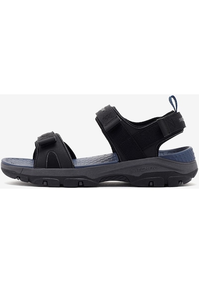 Skechers Tresmen - Ryer Erkek Siyah Sandalet 205112 Blk Siyah