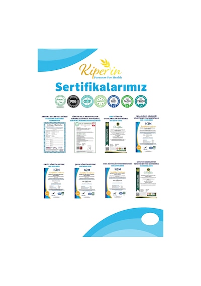 Kiperin Calm ''relax'' Passiflora, Safran, 5-htp, Valerian, ... 9 İçerik 30 Günlük Akıllı Gıda Takviyesi