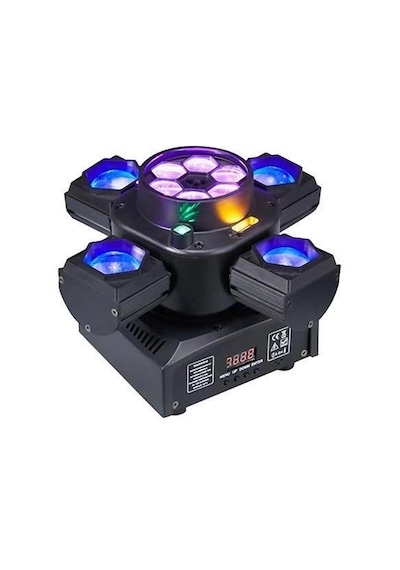 Dj Pro 4 Başlı Bee Eyes 150 Watt Led Strobe Lazer Robot Işık