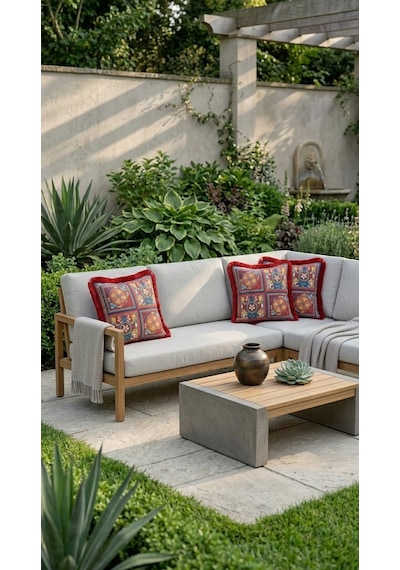 Ceramia Rouge Yastık Çok Renkli