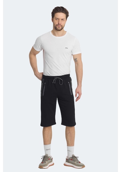 Slazenger Neacel 2 Li Set Erkek Siyah - Lacivert Şort