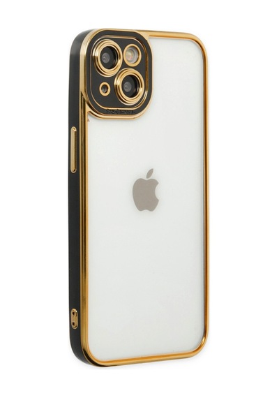 Apple iPhone Uyumlu 14 Plus Kılıf Liva Lens Silikon - Siyah Bzsxx00 1