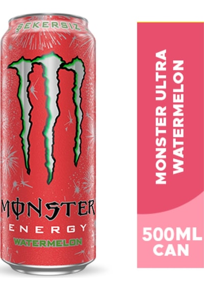 Monster Energy Watermelon Enerji İçeceği 500 Ml X 12 Adet