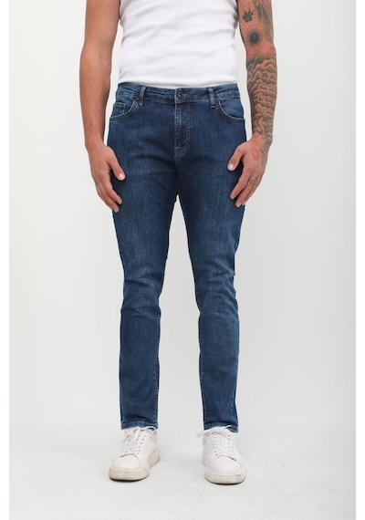 Banny Jeans Erkek Mavi Straight Fit Jean Pantolon 34