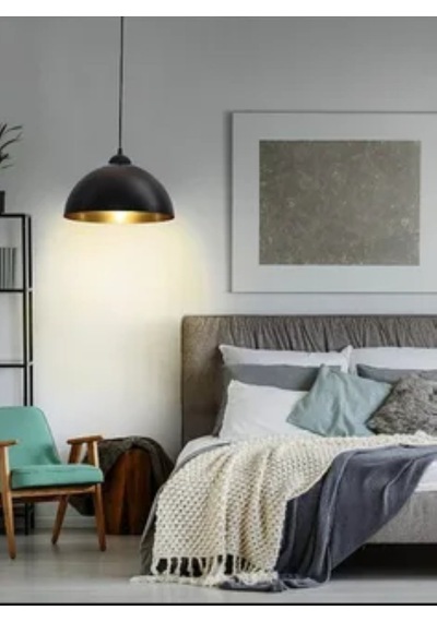 Riolight Retro,rustik,vintage Siyah Gövde 1xe27 Duylu Tekli Metal Diğer