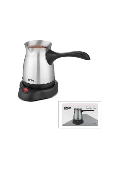 Çelik Elektrikli Cezve Türk Kahve Makinesi - 6fincan 500ml 360 Kablosuz Kullanım Katlanır Kulp 600w Scm-9039 5580 Çok Renkli