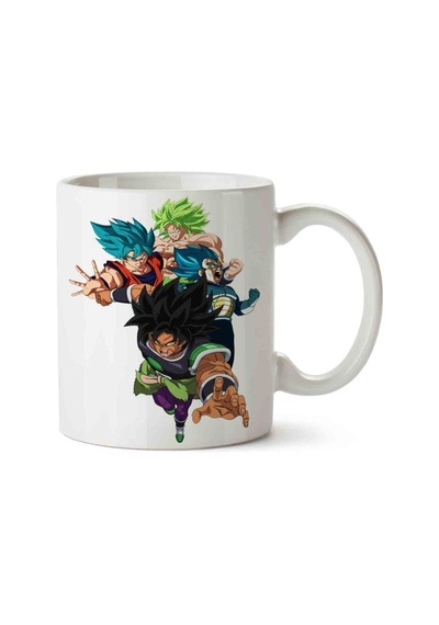 Broly Movıe 2 Porselen Kupa Bardak Beyaz