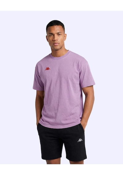 Kappa Jona Tshirt Erkek Mor Oversize Tişört