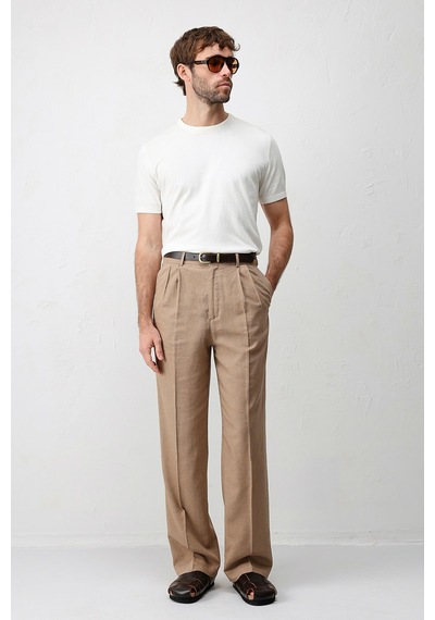 Antioch Comfort Slim Triko T-shirt Ekru