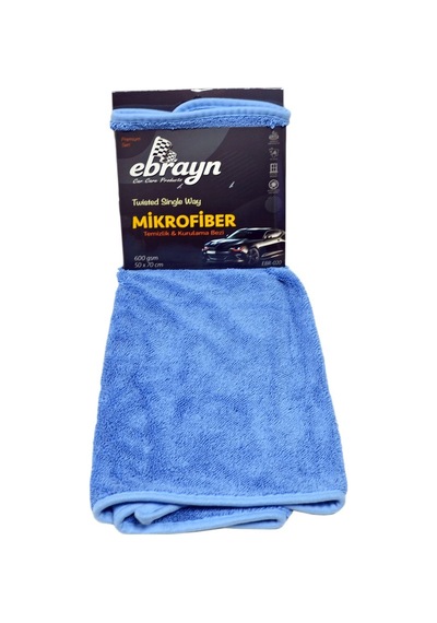 Ebrayn Mikrofiber Bez Twisted Tek Yönlü 600 Gsm 50x70 Cm Renkli Ebr-020