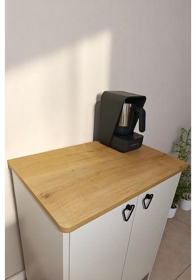 Çok Amaçlı Dolap Kahve Dolabı Kahve Köşesi Dolabı Beyaz - Safir Meşe - 640575106 Beyaz - Safir Meşe Çok Amaçlı Dolap Kahve Dolabı Kahve Köşesi Dolabı Beyaz - Safir Meşe - 640575106 Beyaz - Safir Meşe