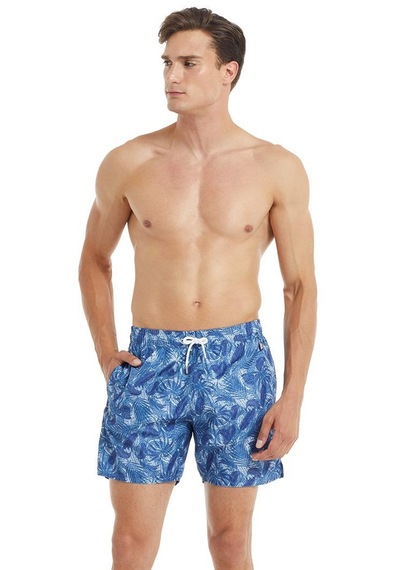 Blackspade Erkek Desenli Denim Şort Mayo C6t3n0o01 001