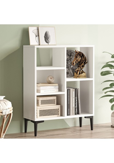 Baily Kitaplık Raf Ayaklı 88cm Beyaz Baı1-w Beyaz Baily Kitaplık Raf Ayaklı 88cm Beyaz Baı1-w Beyaz