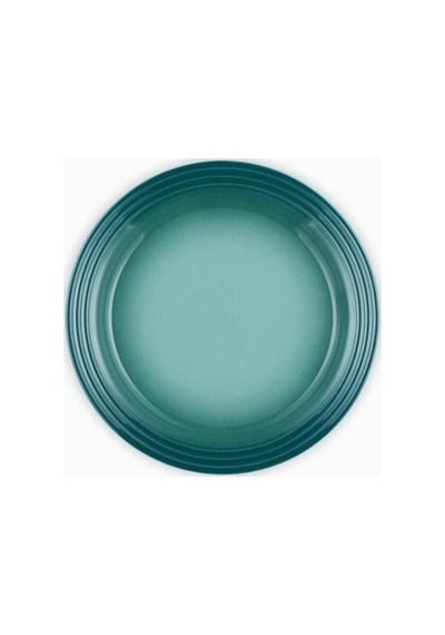 Le Creuset Klasik Dayanıklı Tasarım Seramik Yemek Tabağı 27 Cm Turkuaz