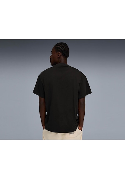Puma Swish N İnk Tee I Erkek Basketbol Tişörtü 63465801 Siyah Siyah