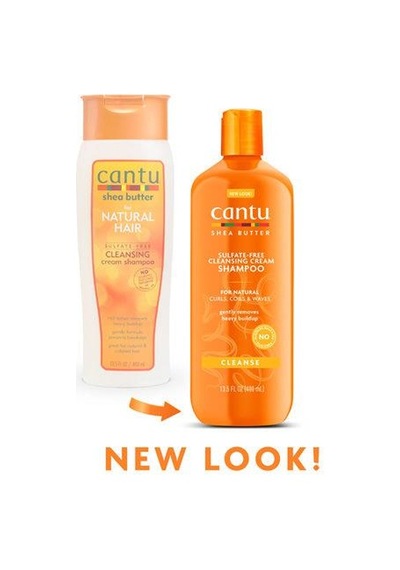 Cantu Shea Yağı Doğal Saçlar İçin Sülfat İçermeyen Temizleyici Krem Şampuan 400 ML