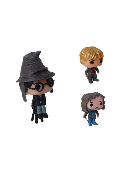 Harry Potter Pop Stil Sirius Black Ron Weasley Harry Potter 3lü Karakter Figür Oyuncak 10 Cm. Harry Potter