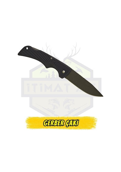 Gerber Katlanır Kamp Çakı Polimer Sap - Açık Uzunluk 14 Cm Kapalı 8 C Çok Renkli