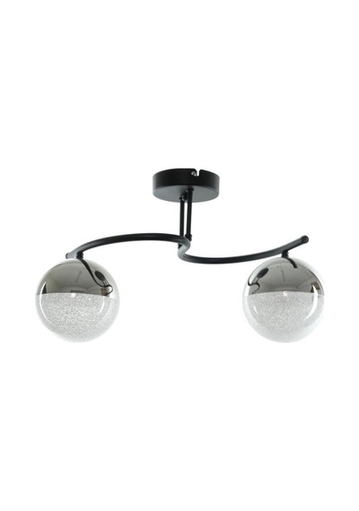 Fuji Modern Dekoratif Siyah Renk Salon - Mutfak - Yatak Odası 2 Li Led Avize Diğer