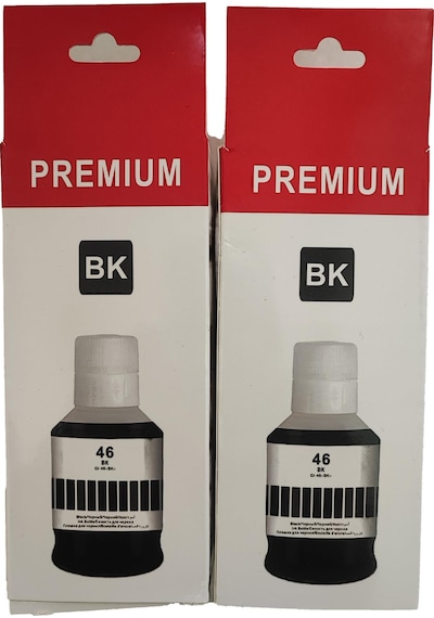 Melsan Canon Maxify Gx7140 Uyumlu Siyah Uyumlu Mürekkep 2x170 Ml Toplam 340 Ml
