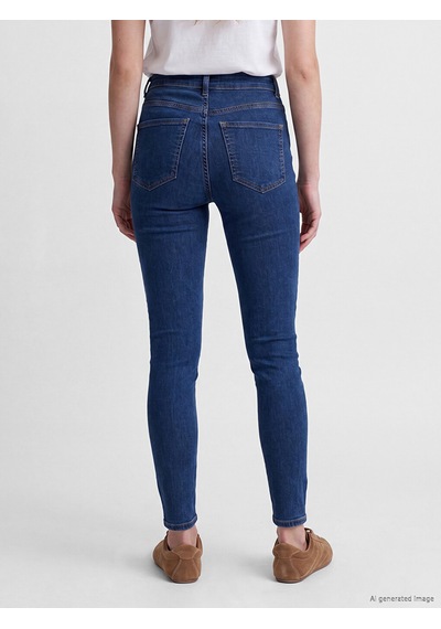 Lcw Jeans İndigo Jüpiter Süper Skinny Fit Kadın Jean Pantolon