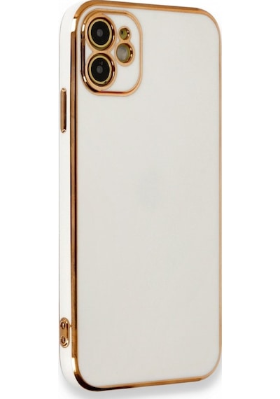 Apple Uyumlu iPhone 11 Kılıf Luxury Seri Kamera Korumalı Silikon Kapak