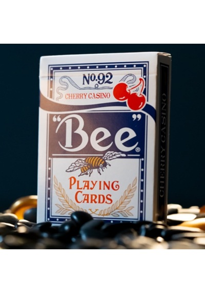 Bicycle Limited Bee X Cherry Casino Mavi Blue Premium Oyun Kağıdı İskambil Kartları Destesi