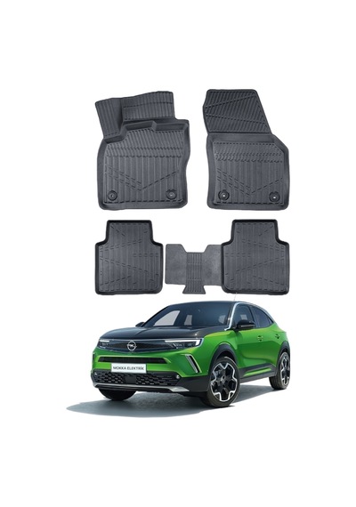 Opel Mokka Elektrikli 2021+ Uyumlu Araca Özel Lüx 4d Paspas