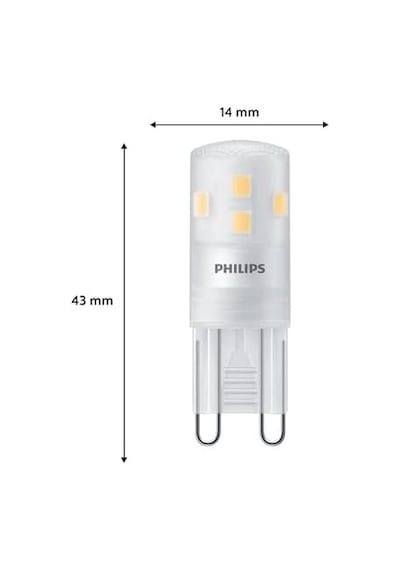 Led Kapsül 1.9w 220 Lumen 2700k Sarı Işık G9 Duy 25w Eşleniği